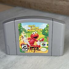 Elmo's Letter Adventure N64 Game Cartridge ONLY - Tested and Working - Authentic