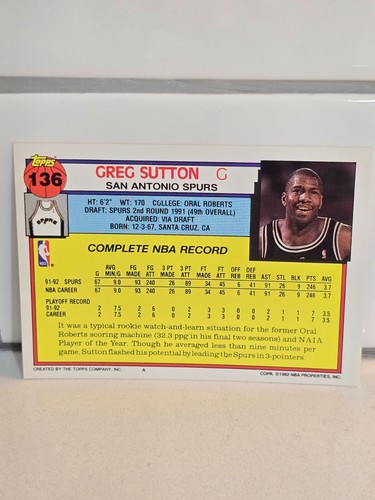 1992-93 Topps Basketball Base #1-198 You Pick! - Picture 265 of 387