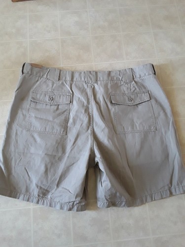 Pantaloncini cargo kaki inglesi da uomo Foundry nuovi taglia 52 100% cotone NUOVI - Foto 4 di 4