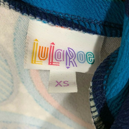 NEW Lot of 2 Lularoe Sz XS CASSIE Pencil Skirts Geometric Print Stretch - Picture 5 of 11