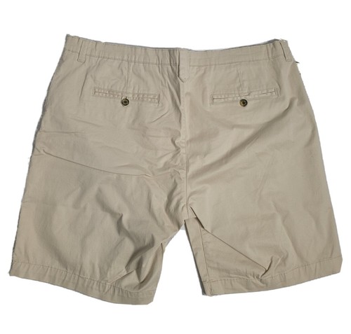 NWT The Original Jachs Co Bleecker Fit Mens Cotton Shorts Beige Sz 36 - Picture 2 of 7