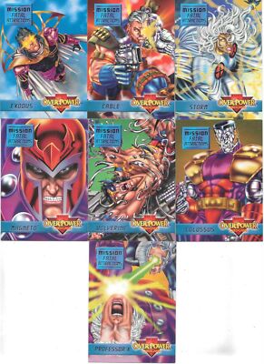 マーベル トレーディングカード Over Power MARVEL 海外 Marvel Overpower Card Game Trading Card Subsets Singles 1995 Fleer