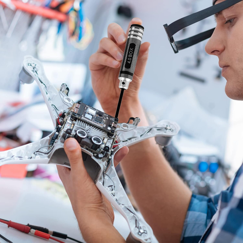 4Pcs Nut Driver Set RC Tool Hex for RC Vehicles Drones Helicopters Repair Black - Picture 6 of 12