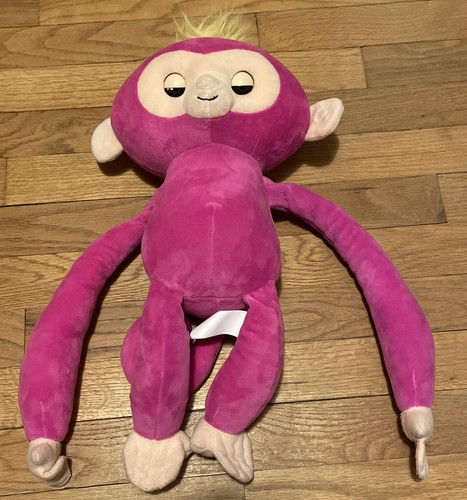 Adorable Talking Pink Monkey, Repeats Back What You Say - Excellent Condition