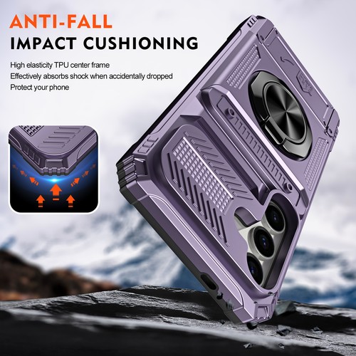 Stoßfeste magnetische Ring Ständer robuste Hülle für Samsung A16 A15 A36 A35 A56 - Bild 52 von 55