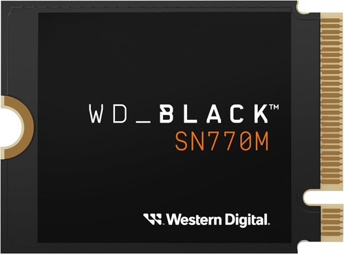 WD_BLACK SN770M M.2 2230 1TB 2TB NVMe SSD PCIe 4.0 x4 TLC 3D NAND for Surface - Afbeelding 1 van 8