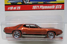 HOT WHEELS  1971  '71 PLYMOUTH GTX 440 + 6     orange