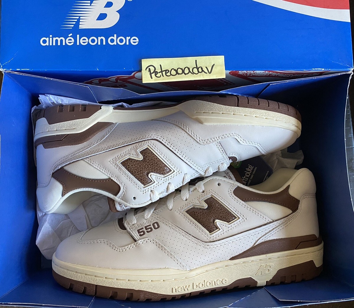 New Balance 550 Aime Leon Dore ALD Brown Size 10 Men Brand New | eBay