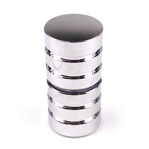 Juego de 2 manijas de puerta manijas de puerta de vidrio Ø 3 cm para puertas de vidrio botón de puerta de ducha manija de puerta de ducha - Imagen 9 de 10