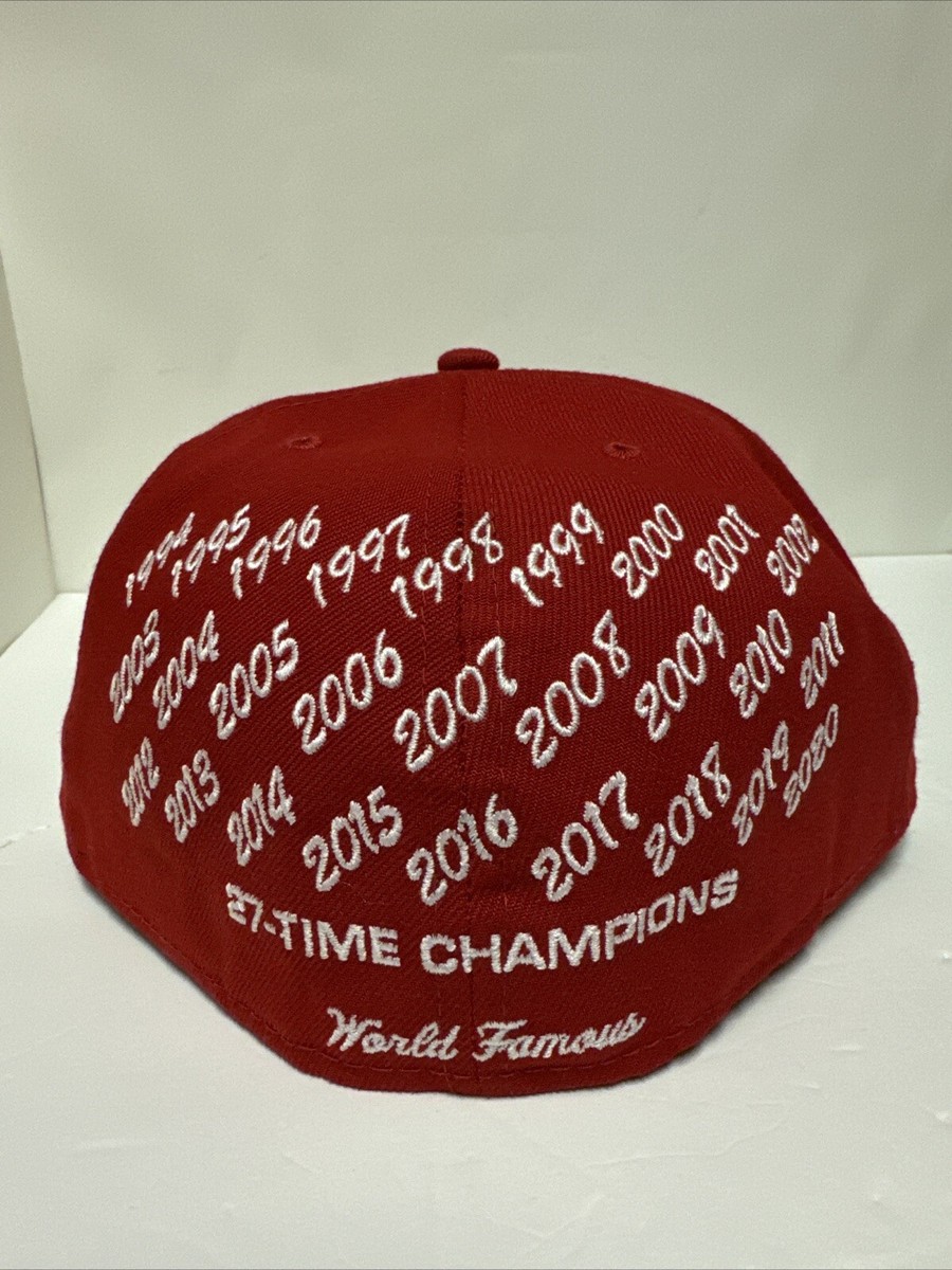 【希少】Supreme 27TimeChampionNewEra Cap21SS Supreme Hat
