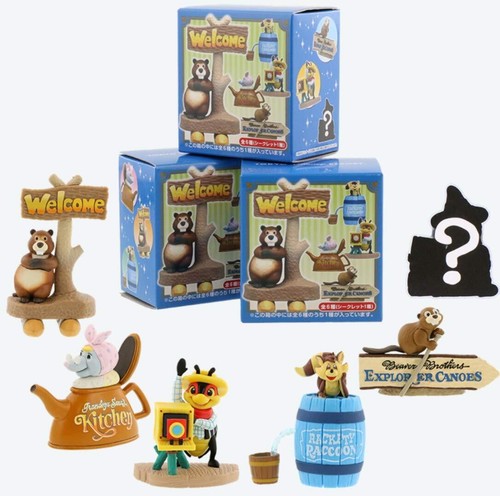 Disney Tokyo Japan Miniatur Figur Sammlung Critter Country Set Disneyland