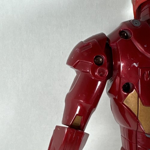2007 Marvel 12 Inch Talking Iron Man Movie Action Figure Lights Hasbro Talks - Picture 15 of 18