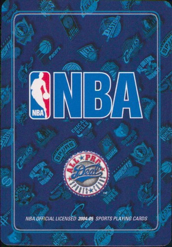 2004-05 All Pro Playing Cards #8 Antoine Walker Atlanta Hawks - Picture 2 of 2