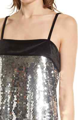 nordstrom silver sequin dress Nordstrom Urban Social Silver dress - Size Med sequin cocktail homecoming