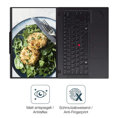 2x Screen Protector for Lenovo Campus ThinkPad P14s Gen 5 matte Flexible Glass - Picture 5 of 7