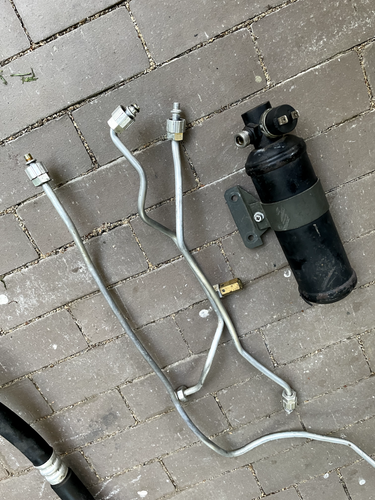 84-86 NISSAN 300ZX, Z31 AC, AIR CONDITION PIPE LINE, FAN, CONDENSER SET - Picture 6 of 12
