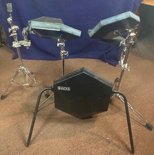 1980's Simmons Drum Kit with stands and SDS1000 5-Channel Drum Module
