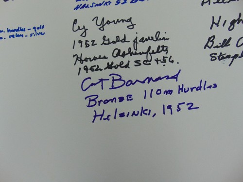 ONE OF A KIND! 1952 Olympic Champions Hand Signed Board W/ 22 Signatures COA - Imagen 5 de 8