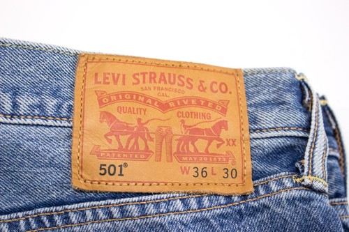 Vaqueros rectos LEVI'S STRAUSS & CO 501 para hombre talla W36 L30 BCZ953 - Imagen 6 de 11
