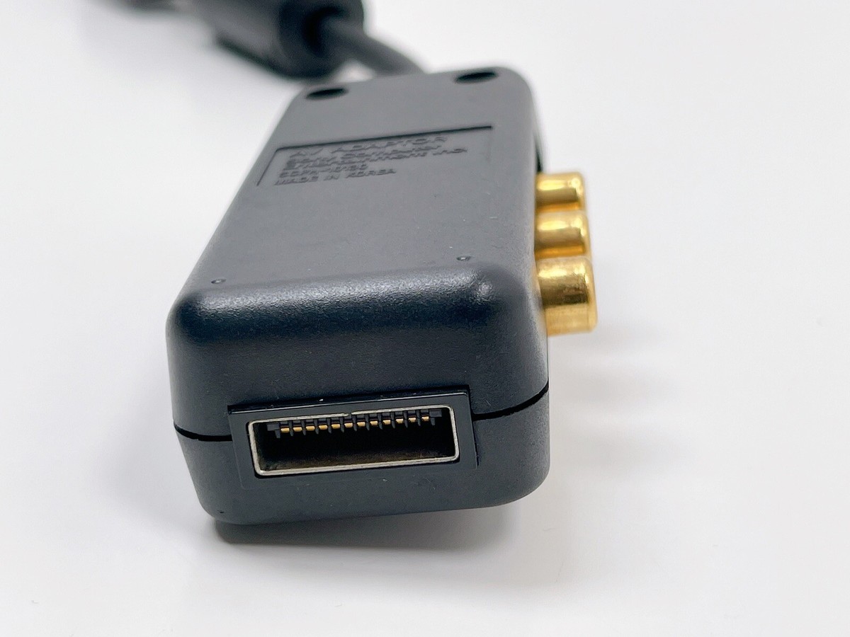 SONY PS2 Official RCA AV ADAPTOR S Video terminal SCPH-10130