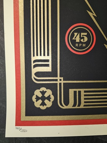 Little Lions Noise 16 Shepard Fairey Obey Giant Fine Art Screen Print Poster s/n - Picture 6 of 8