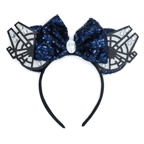 Girls Minnie Mickey Mouse Ears X Mas Headbands Black Red Dot Bow Book Week Hair - Picture 180 of 197