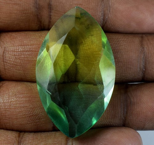 Brazilian Bi-Color Tourmaline 69.35 Carat Marquise Gemstone Certified C8340 - Picture 3 of 10