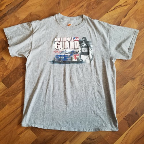 Vintage 2009 NASCAR #88 Dale Earnhardt Jr National Guard T-Shirt XL grau Bin14 - Bild 7 von 7