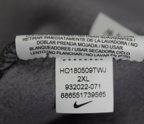 Nike Mens Therma Dri-Fit Training Hoodie Gray 2XL - Picture 7 of 8