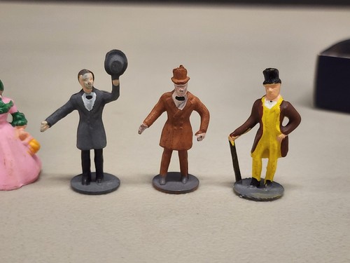 Vintage Mini Box Micro Miniatur Old Fashioned Folk Set Figur Puppen - Bild 5 von 11