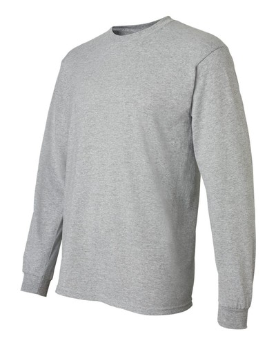 Gildan Adult 50/50 Cotton Blend Long Sleeve T-Shirt Mens Size S-3XL Tee g8400 - Picture 35 of 53