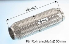 Flexrohr Flexibles Auspuff Rohr Flexstück ERNST 460132