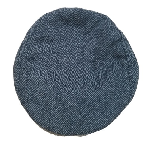Boys Crewcuts Classic Driving Cap gray houndstooth S / M Superior fit flat - Picture 3 of 7