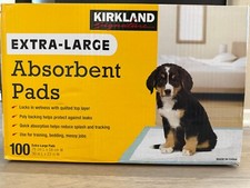 Kirkland Signature Extra-Large Absorbent Pads, 30 in L X 23 in W, 100-count