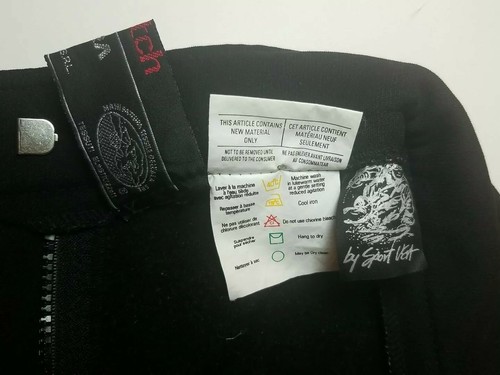 Sportina Damen Skihose Bleistift schwarz Wollmischung mit Steigbügeln Gr. 8 Long Stretch - Bild 7 von 7