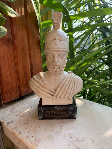 Pericles Bust Sculpture Marble Handmade, Greek Statesman Bust Casting Stone⭐ - Picture 2 of 11