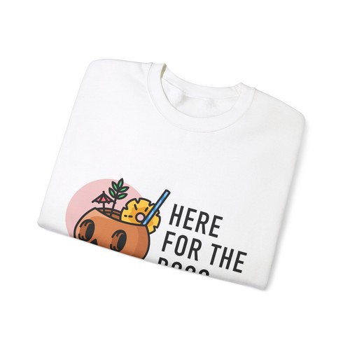 Here for the Boos- Crewneck Sweatshirt - Picture 8 of 33