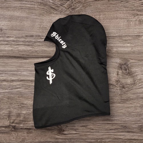 Black Shiesty Ski Mask, One Size Fits All balaclava style - Picture 3 of 6