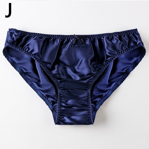 Women Silk Mulberry Satin Panties Sexy Briefs Lingerie Knicker Underwear M-3XL - Picture 61 of 65