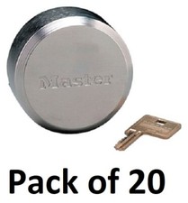20 Master Lock 2-7/8" 6271KAW700A-80245 Keyed Alike Hockey Puck Shackleless Lock
