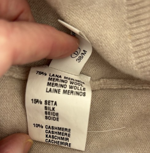 FABIANA FILIPPI BEIGE SWEATER - Picture 6 of 7