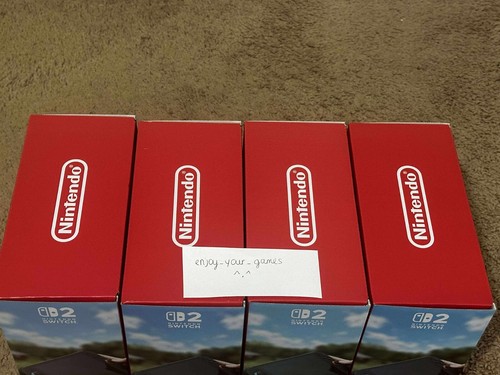 Consola Nintendo Switch 2 + Paquete Mario Kart World 256 GB Vendedor de EE. UU. EN MANO NUEVO - Imagen 6 de 18