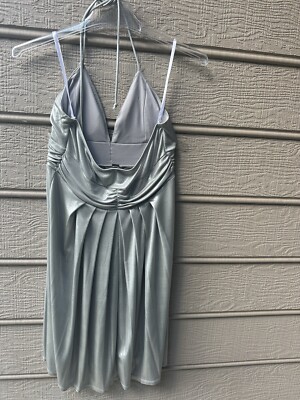 short silver backless dress Party Dress Silver Sequin Backless Dress Short Backless Sequin Homecoming Dress PromGirl Red Medium
