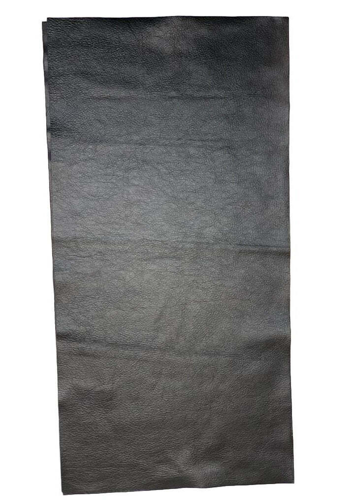 Tooling Leather For Lining Black Napa Cowhide 2/3 Oz. Have Wrinkles, smooth - Picture 7 of 10