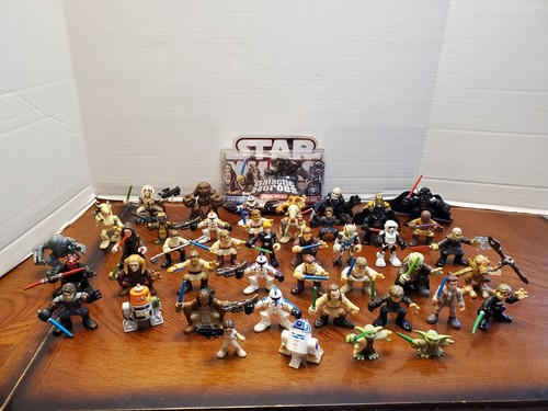 Hasbro Star Wars Galactic Heroes Lot Of 46 Figures