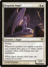 Requiem Angel Dark Ascension PLD White Rare MAGIC THE GATHERING CARD ABUGames
