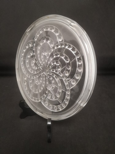 Toller alter Untersetzer aus Eisglas - Bild 2 von 8