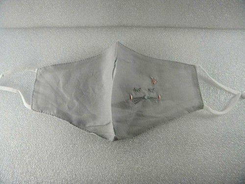 KIDS CHILDREN YOUTH FACE COVER MASK WASHABLE REUSABLE ASST KITTY FACES FREE SHIP - Picture 9 of 16