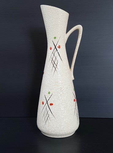 VASE CERAMIQUE ALLEMANDE WEST GERMANY 246-27 VINTAGE 1950 1960 50s 60s 50's 60's - Imagen 6 de 6