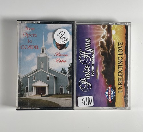 Vintage Cassette Tape Lot Of 10 Hymns Devotional Religious Gospel Worship God - Picture 6 of 11